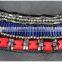 Popular design handmade beaded necklace/rhinestone beaded collar for garment