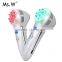 portable Bio RF Skin 3Mhz 3 Lights LED Photon Ultrasonic Facial Massager