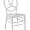 good quality Elegant Strong & Stackable Steel Phoenix chair,color:white ,thickness:1.2mm steel