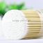 Large size makeup double cotton tipped cotton buds/swabs in PP tube