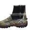 Men Camo Waterproof Zip Ankle Boots