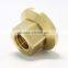 China Supplier Round Cap Hex Brass Nut