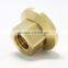 China supplier round cap hex brass nut