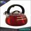 Eco-Friendly Feature and Stainless Steel Material Color Coating Whistling Kettle