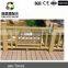 Beautiful and high quality garden railing/wpc outdoor fence/very popular product