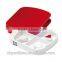 translucent medicine pillbox pill organizer with 3 compartments