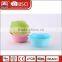 Wholesale high quantity kitchen vegetables colored strainer plastic collapsible colander