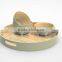 Lacquer bamboo salad bowls, spun bamboo trays