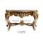 Hot sale luxury vanity gold eagle console table
