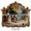 FA-190G-01 Decorative ornate hand-made frame oil painting for wholesale