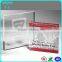 Wholesale custom 4 sided crystal acrylic rotating picture frame