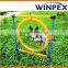 Dog agility jump hoop, Dog agility leap hoop