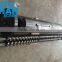 Double screw and barrel for Mikrason extruder machines