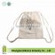 Organic Cotton Drawstring Bag Drawstring Backpack