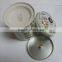 Round Tea Canister with Inner Lid/Knot