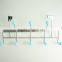 43018 Muticolored Bead Home Storage Decoration Coat&Hat Rack with 10 door Hooks