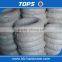 Low carbon galvanized binding wire