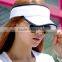 2014 high quality sun visor cap with embroidery logo made in Guangdong