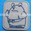 Hot sale cheap top quality colorful machine rubber pvc patches for clothing