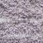 luxury acrylic slub yarn carpet solid color bar fleece carpet