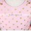 MGOO Wholesale Cotton Spandex Stylish Kids Toddler Girls Clothing Polka Dots Buttons Princess Dress