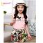 large stock princess dress two Piece suit for children casual girl dresses