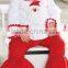 Christmas clothes for babies wholesale children's boutique clothing smocked christmas children outfit