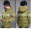 2016Hot Sale Short Hoody Kid Down Jacket