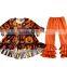 Baby Fall Ruffle Clothes for Halloween Pumpkin Lovely Style Clothing