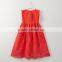 Lotus Neck Girl Lace Dress