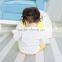 B22455A New Autumn style Sweet Baby Girl thin coat pure color cotton coat