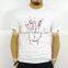 Custome design fashionable man t-shirt 2017