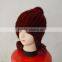 SJ924-03 2015 Christmas custom cheap Lady's Fashion pure color mink fur casquette/mink fur hat/cap