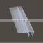 90 degree PVC shower door seal and waterproof strip for 6mm, 8mm, 10mm, 12mm, 15mm glass door