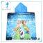 Disney Audit towel factory heat transfer printed baby poncho hooded bath towel