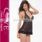 Wholesale Sexy Lingerie Black Babydoll Hot Girls Sexy Sleepwear