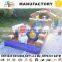 New Large Christmas Old Man Inflatable Snowman Bounce Obstacle Course for Advertising