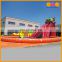 Commercial use giant octopus slide inflatable water park with pool for sale