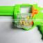 With light and sound plastic revolver gun with candy