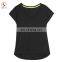 High Quality 100% Polyester Short Sleeves Custom Women Dry Fit T Shirt