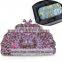 New Arrival Luxury Crystal Stones Clutch Evening Bags,beaded Evening Bag for Party Bags