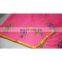 Women's Designer Pink Wedding Wear Embroidered Resham Work Georgette Sari Bridal Saree Party Wear Dress