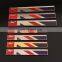Long striped custom metal car sticker