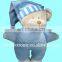 High quality environmental bear tongue sound squeeze toy for baby sleeping