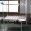 Ebb and flow high quality greenhouse growing plants metal bench