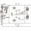 hydraulic 12 v 2200w dc motor for oil pump