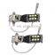 2pcs HID White 6000K LED H3 15W High Power 2835 Fog Driving DRL Light Bulb 12V