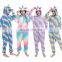 2020 Wholesale Women onesie costume onesie unicorn pajamas animal pajamas