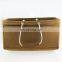 multi pockets colorful cosmetic handbag purse felt make up organizer bag