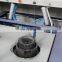 Automatic mesh scourer making machine with double heads